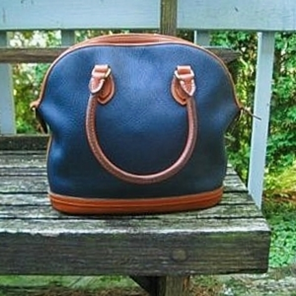 Vtg Dooney & Bourkwe R05 Norfolk case satchel AWL - Picture 4 of 14